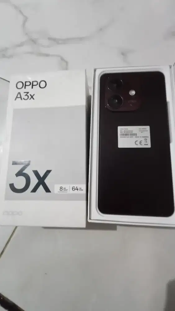 Di jual hp oppo A3x, ram 4+4 rom 64.