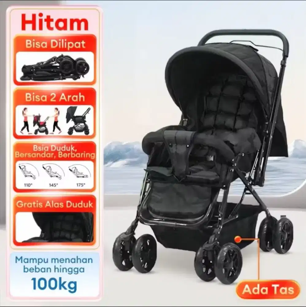 STROLLER BAYI BARU