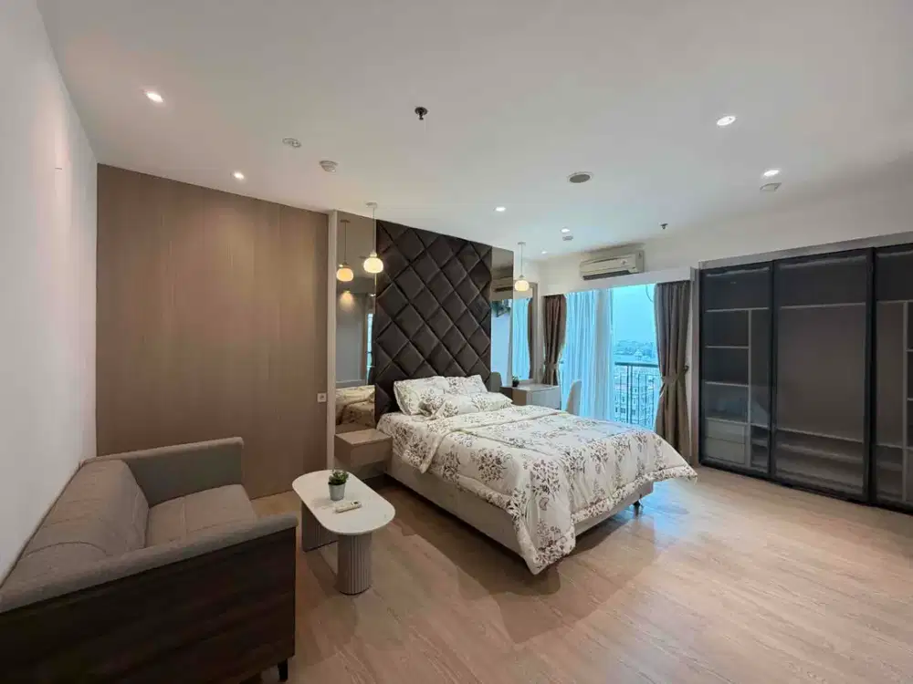 Dijual Apartemen City Home Mall Of Indonesia Studio furnish Siap pakai Lantai Rendah