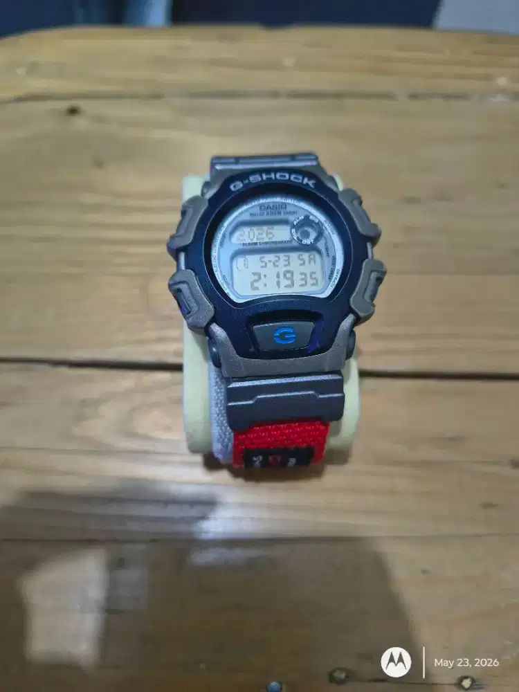 Gshock classic DW-004 with original velcro
