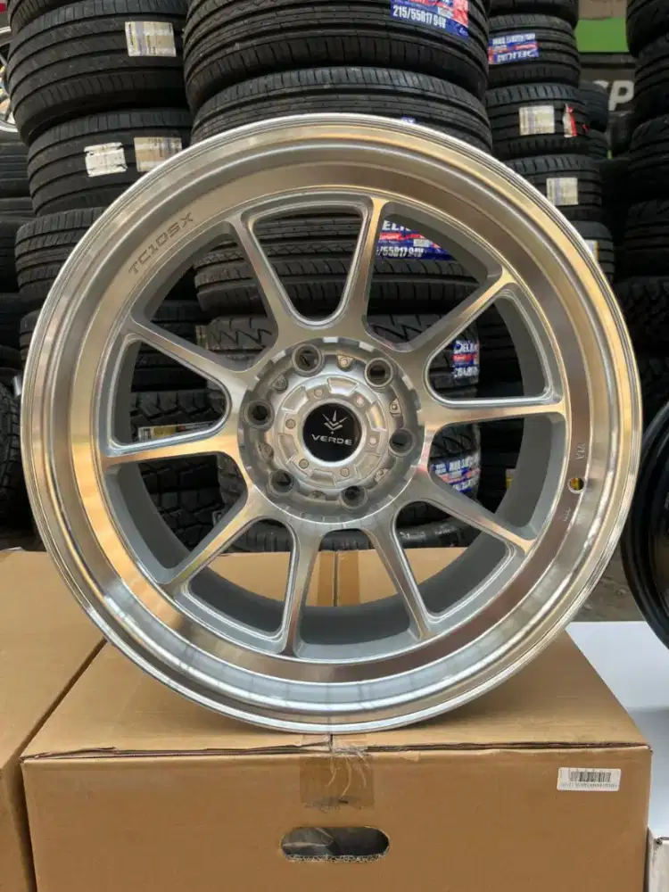 Wedssport tc105x ring 18 lebar 9 pcd 6x139,7 ET 0 full polish 4pcs