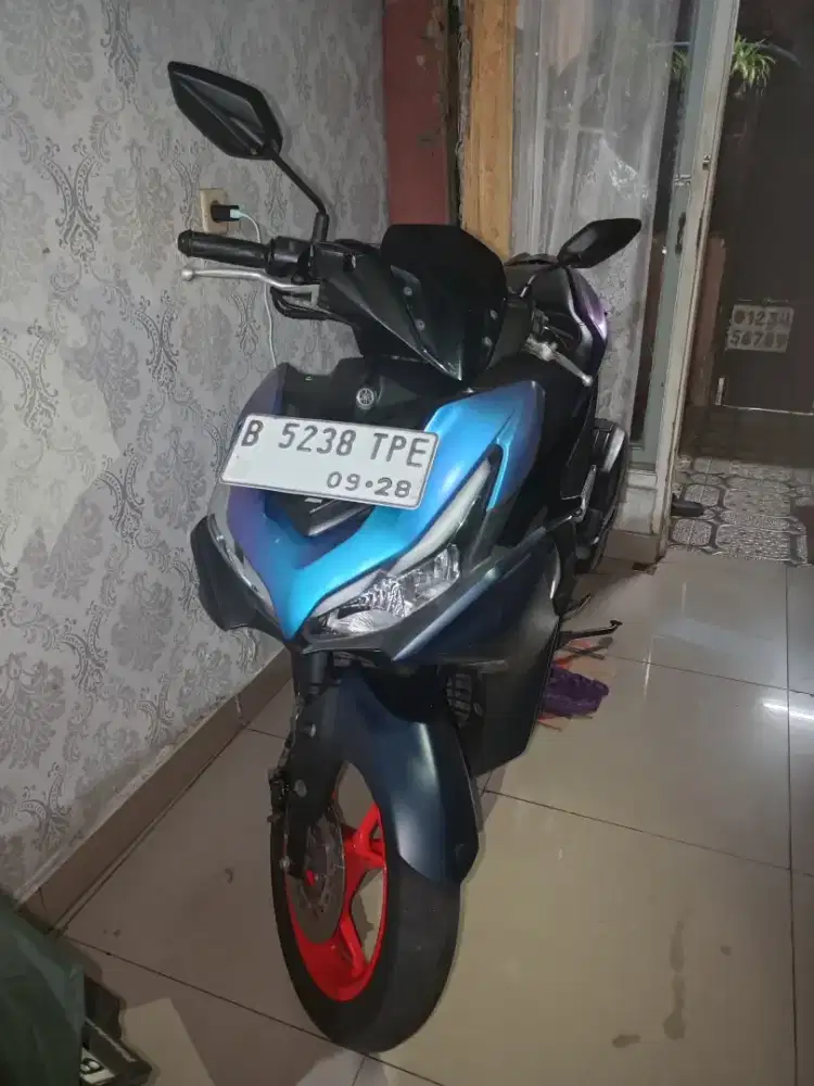Yamaha Aerox 155 cyber city th 2023 Surat lengkap
