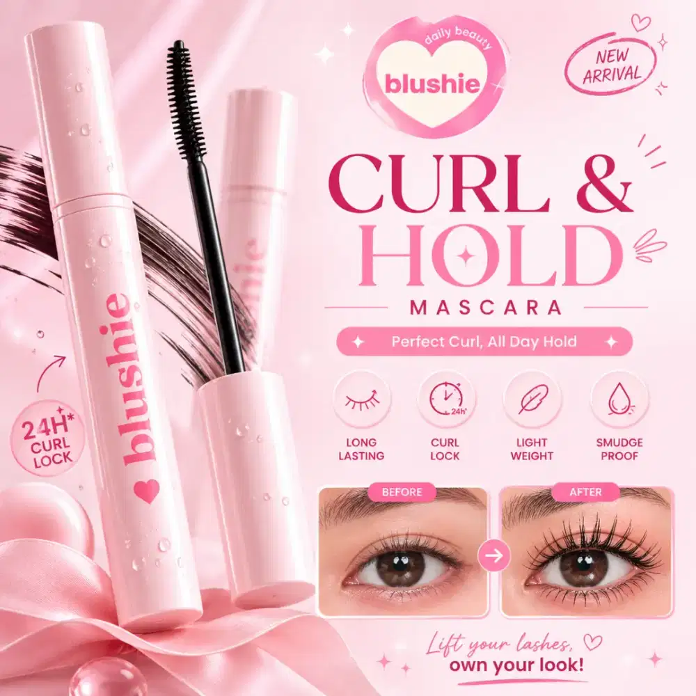 [BLUSHIE] Mascara Extra Volumezing Daily Life Waterproof