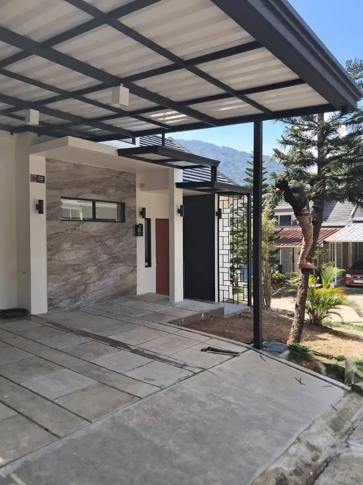 Jual Rumah Siap Huni Mewah dan Murah  view gunung di Sentul City