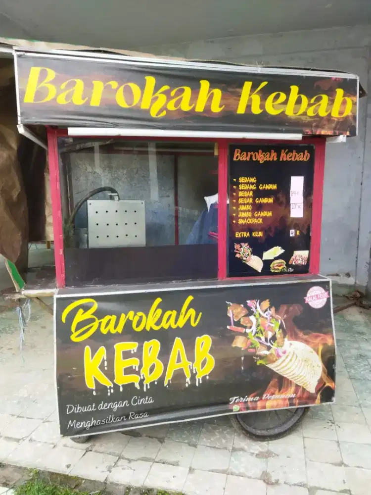 Gerobak barokah kebab jumbo