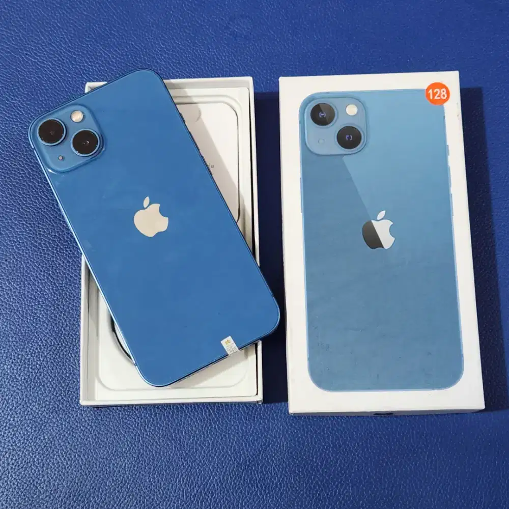 iPhone 13 128gb fullset mulus no minus