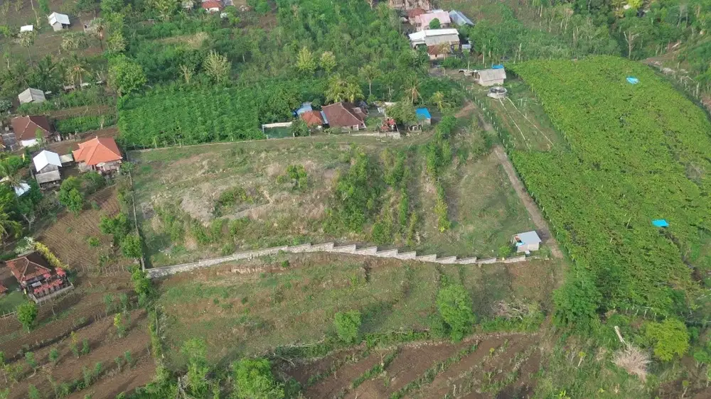 Hilltop Land with 360° View ocean Menjangan Island
