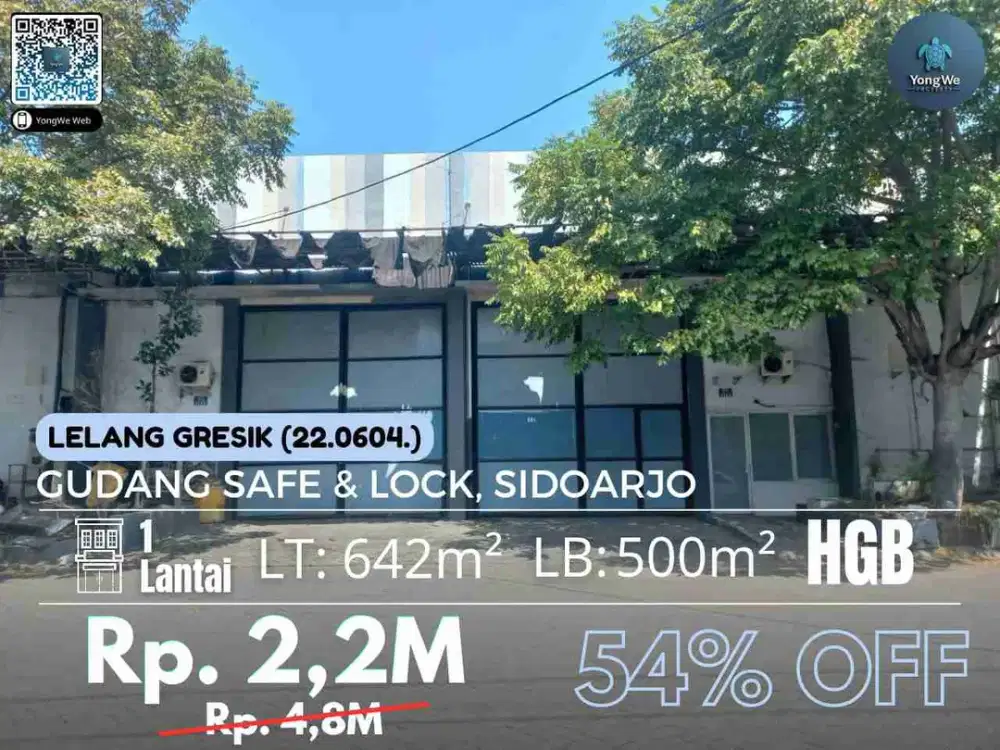 0604 Gudang Lelang Sidoarjo Safe & Lock Rangkah Kidul Lingkar Timur
