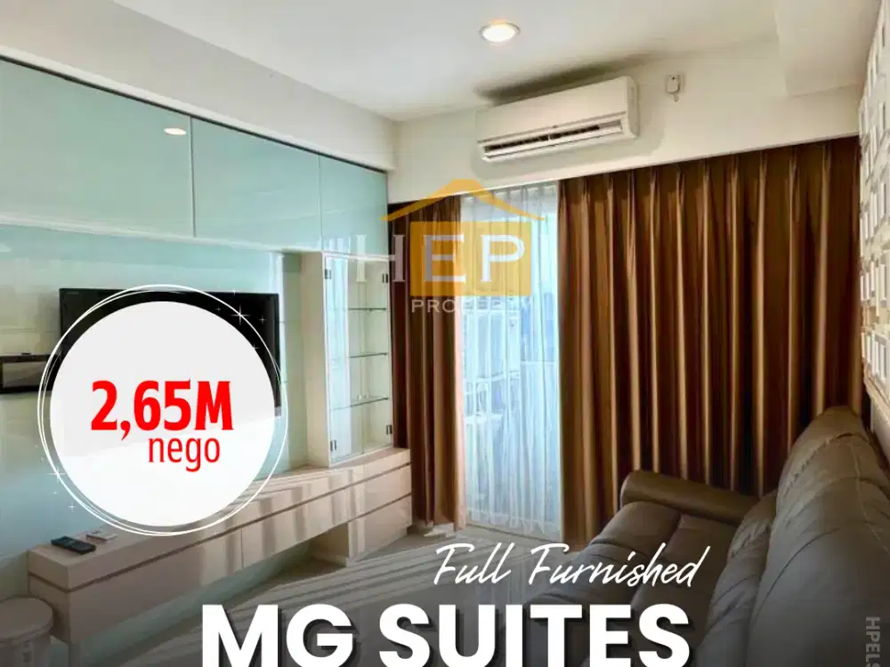 Dijual Apartemen Full Furnished Mg Suites (Mutiara Garden) Semarang