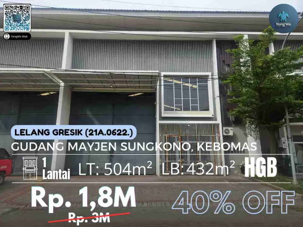0622 Gudang Lelang Gresik Mayjen Sungkono Kebomas