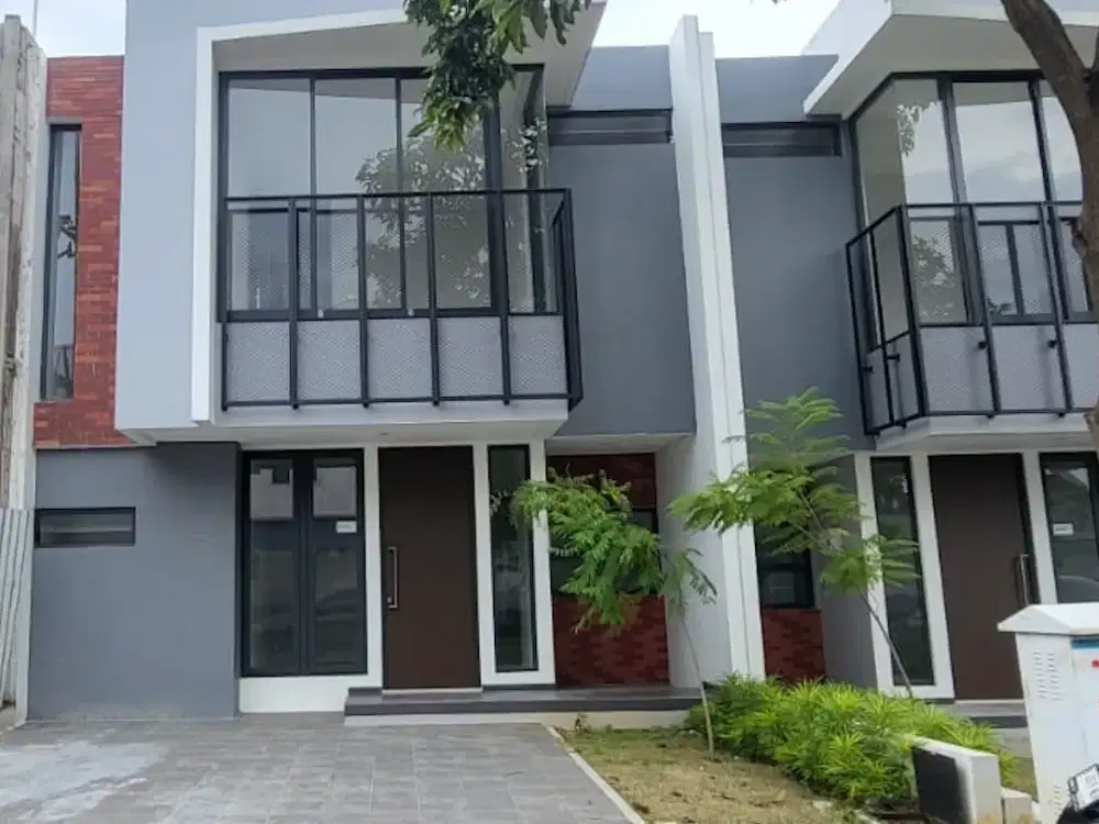 Rumah Baru Hadap Taman di Kebayoran Harmony Bintaro Jarang Ada Aluvia Emerald