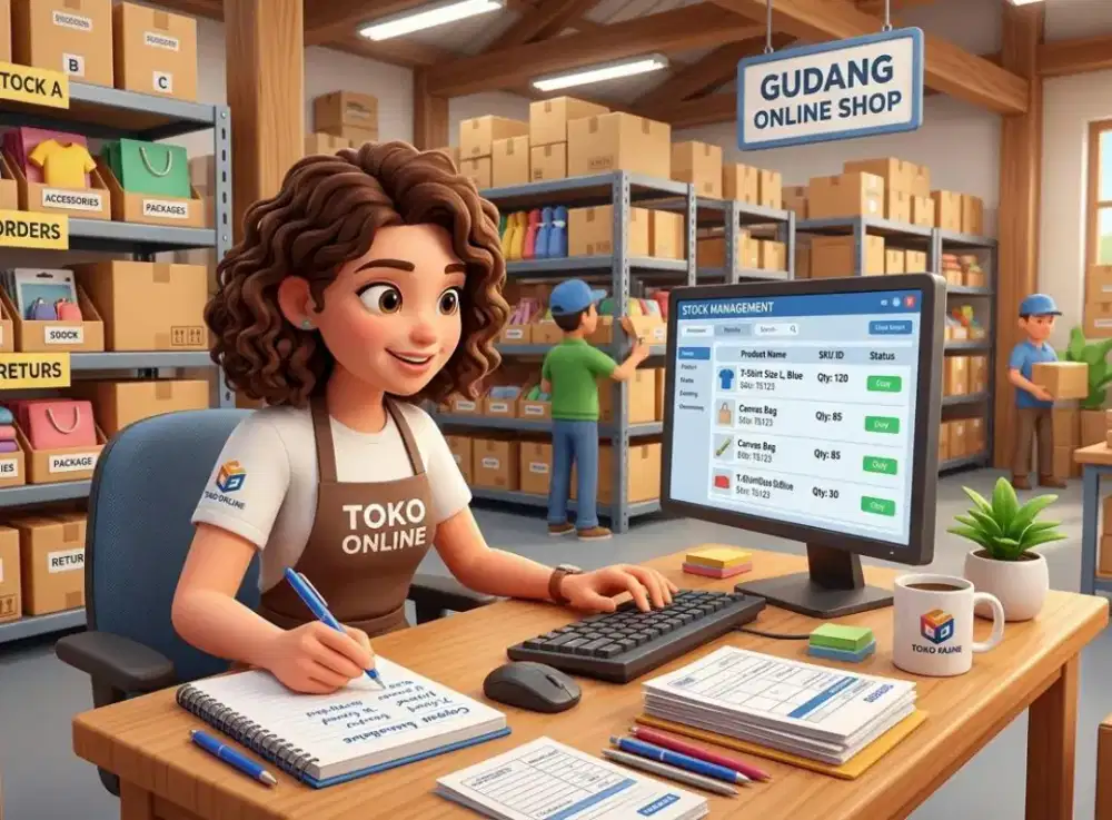 Lowongan Admin Gudang Input Barang Teliti Dan Bertanggung Jawab