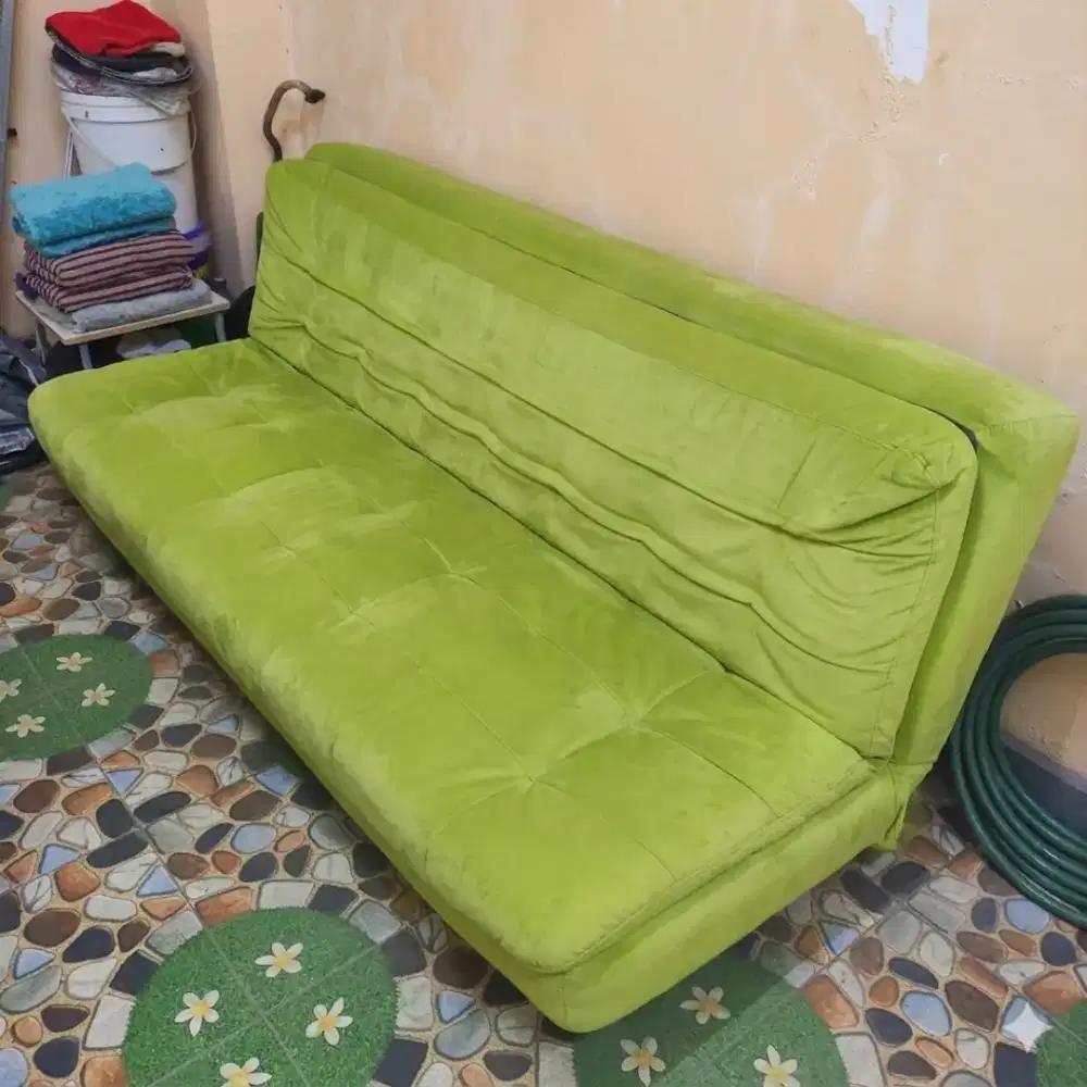 PL Sofa Bed Modern Hijau