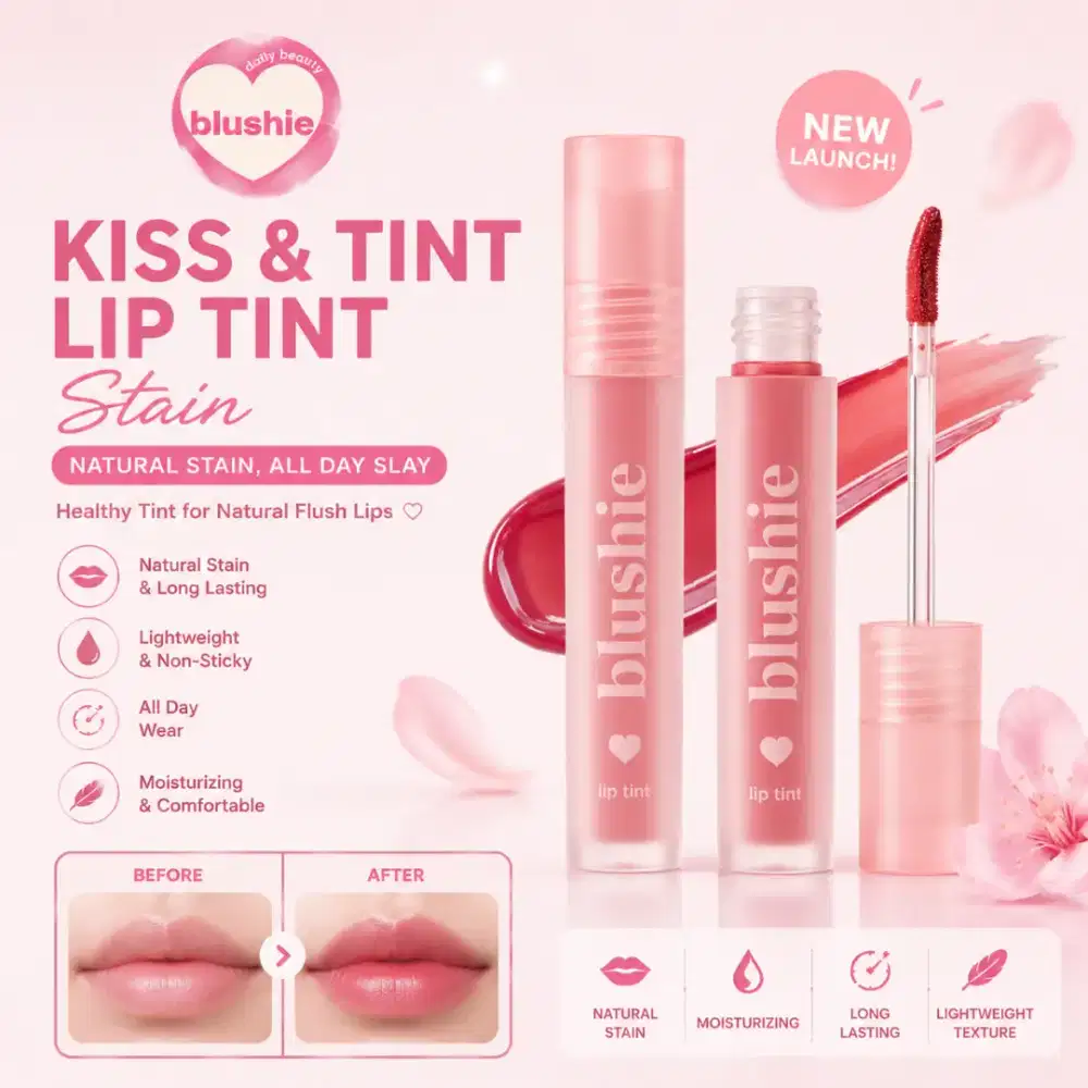 [BLUSHIE] Lip Tint So Plumpy & Lembab