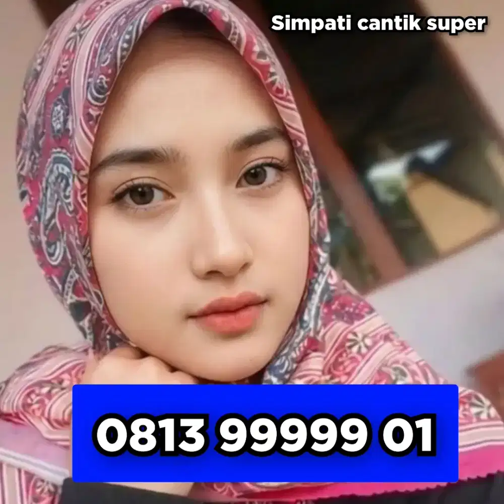 Nomor cantik simpati Telkomsel super