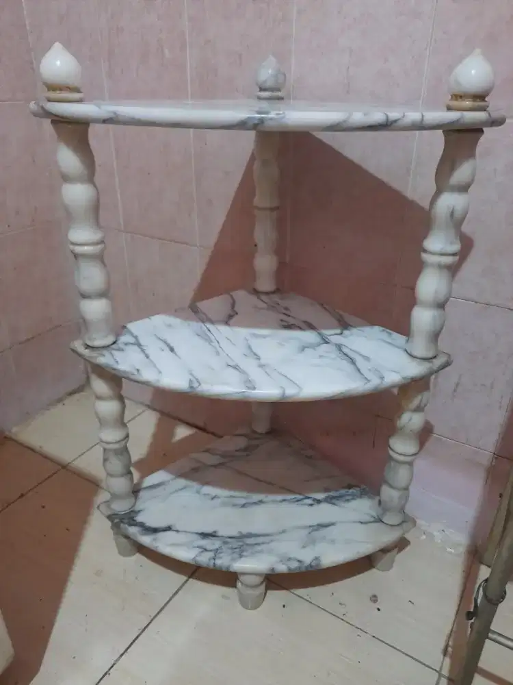 Jual Meja Marmer vintage masih mulus