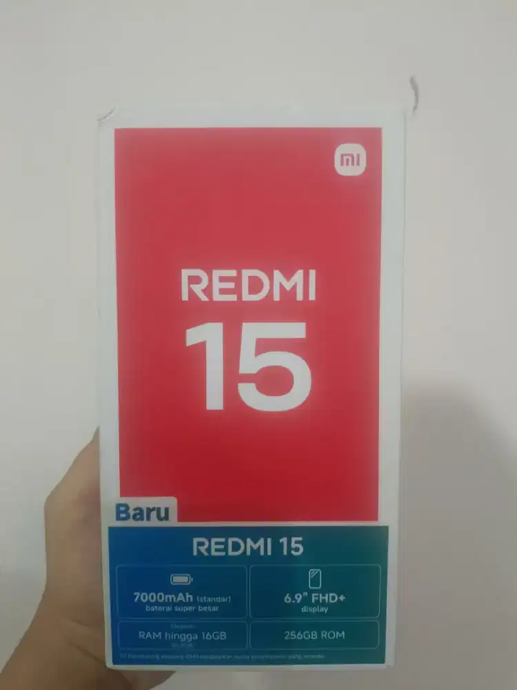 Redmi 15 8+8/256 full set