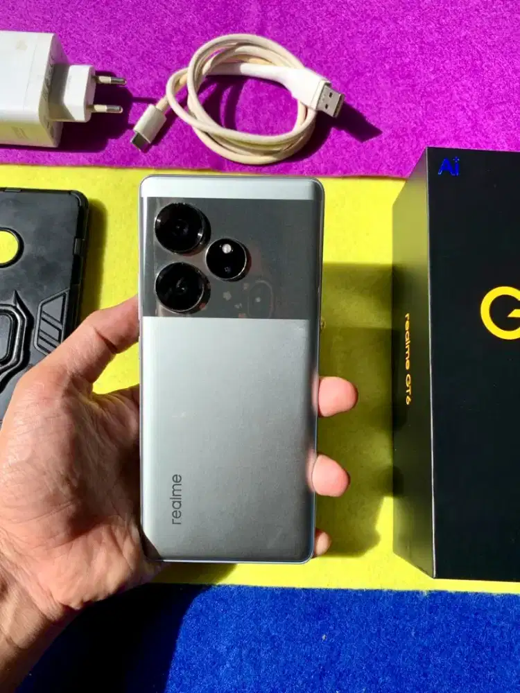 Realme GT 6 5G 12+12/256 | lengkap | No minus