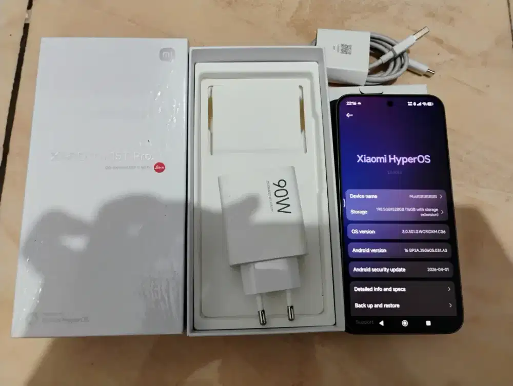 Xiaomi 15T Pro 12/512 Mocha Gold