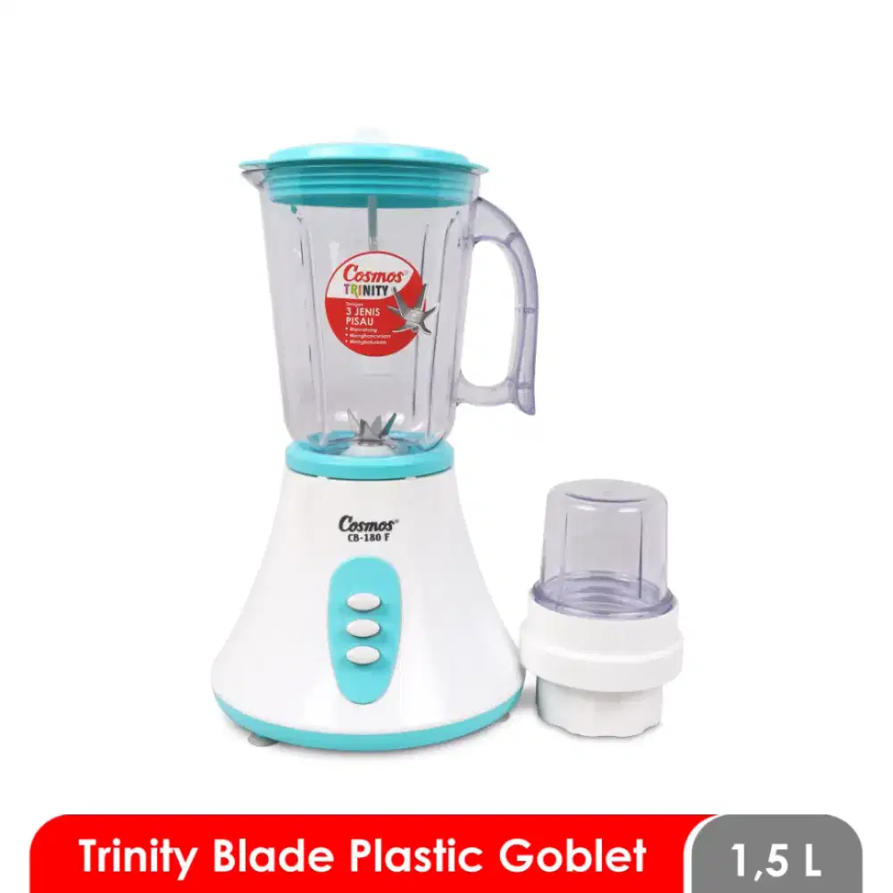 Cosmos Blender Mika / Plastik 1.5 Liter 2 IN 1 CB 180 F