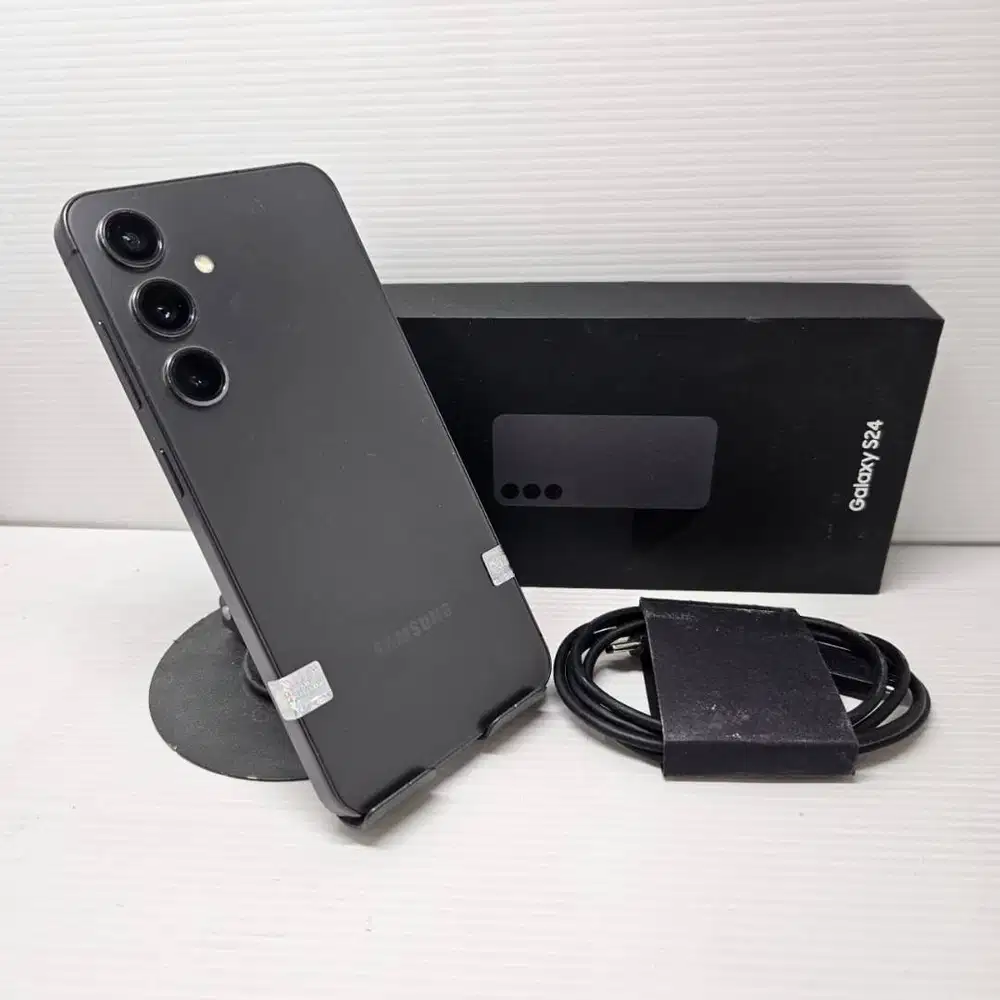 RARE 512GB  SAMSUNG GALAXY S24 5G 8/512 ONYX BLACK FULLSET  EX SEIN NO
