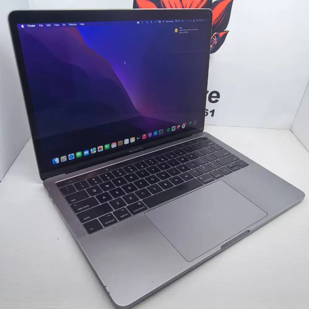 MULUS SIAP COD : Macbook Pro 2017 8/256 TouchBar Space Grey Monterey