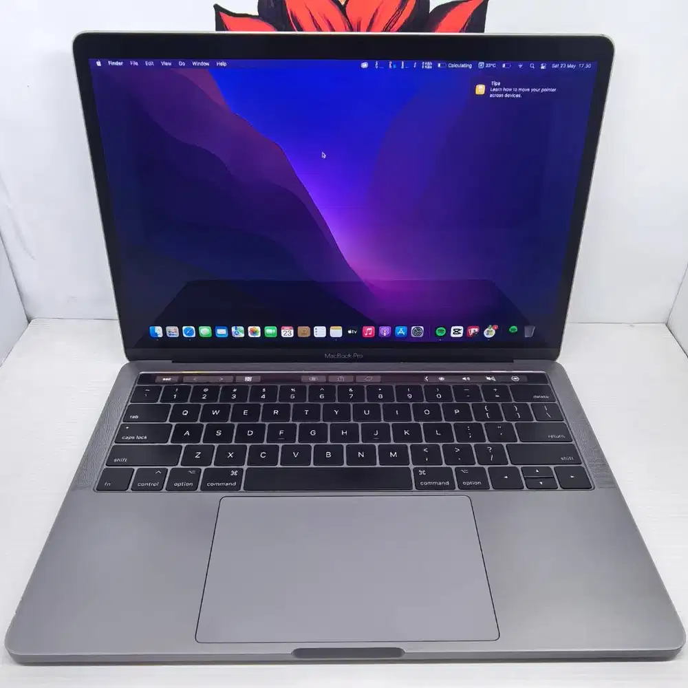 MULUS SIAP COD : Macbook Pro 2017 8/256 TouchBar Space Grey Monterey
