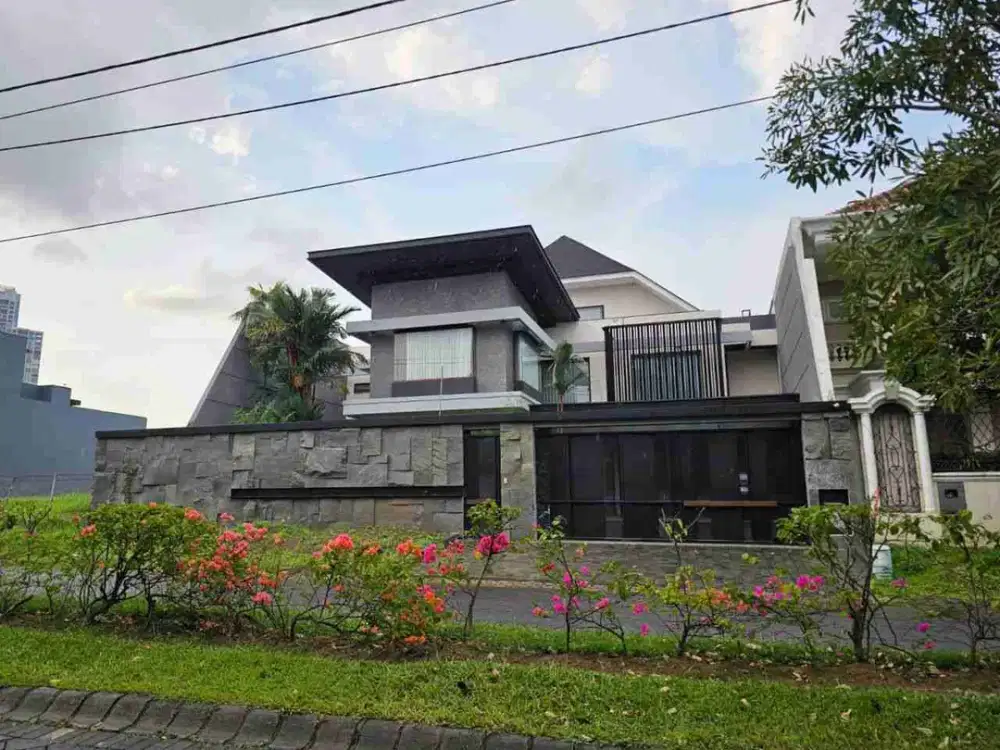 DIJUAL CEPAT LELANG RUMAH MEWAH DI JALAN KEMBAR BUKIT DARMO GOLF