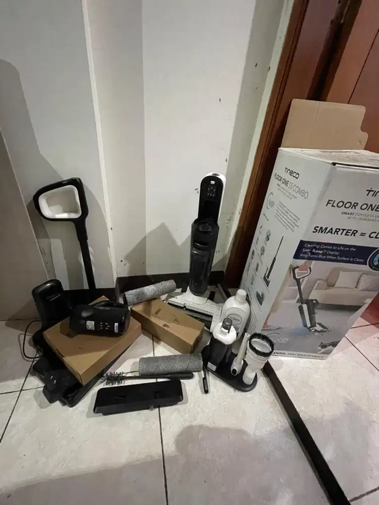 Tineco floor one s5 combo alat pel dan sedot debu