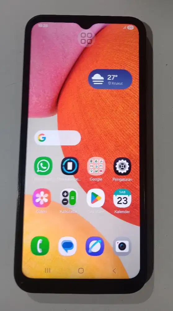 Samsung galau A14 4g ram 6/128 batangan hp original normal  mulus