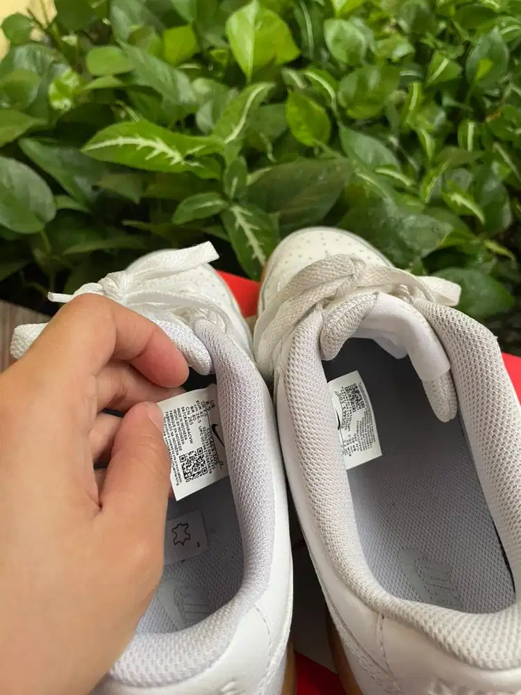 Sepatu Nike Court Vision LO White Photon Dust