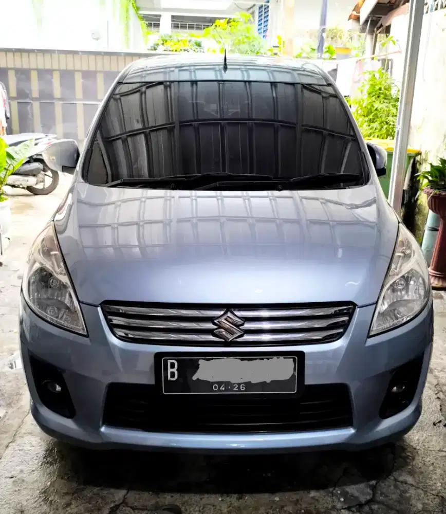 DIJUAL - Suzuki Ertiga GL AT 2013 Biru Muda Limited Edition