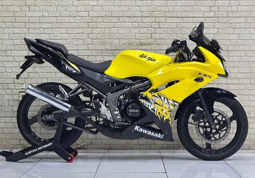 Unit Istimewa‼️ Kawasaki Ninja KRR 2013 Kuning Limited - Zaky Mustika