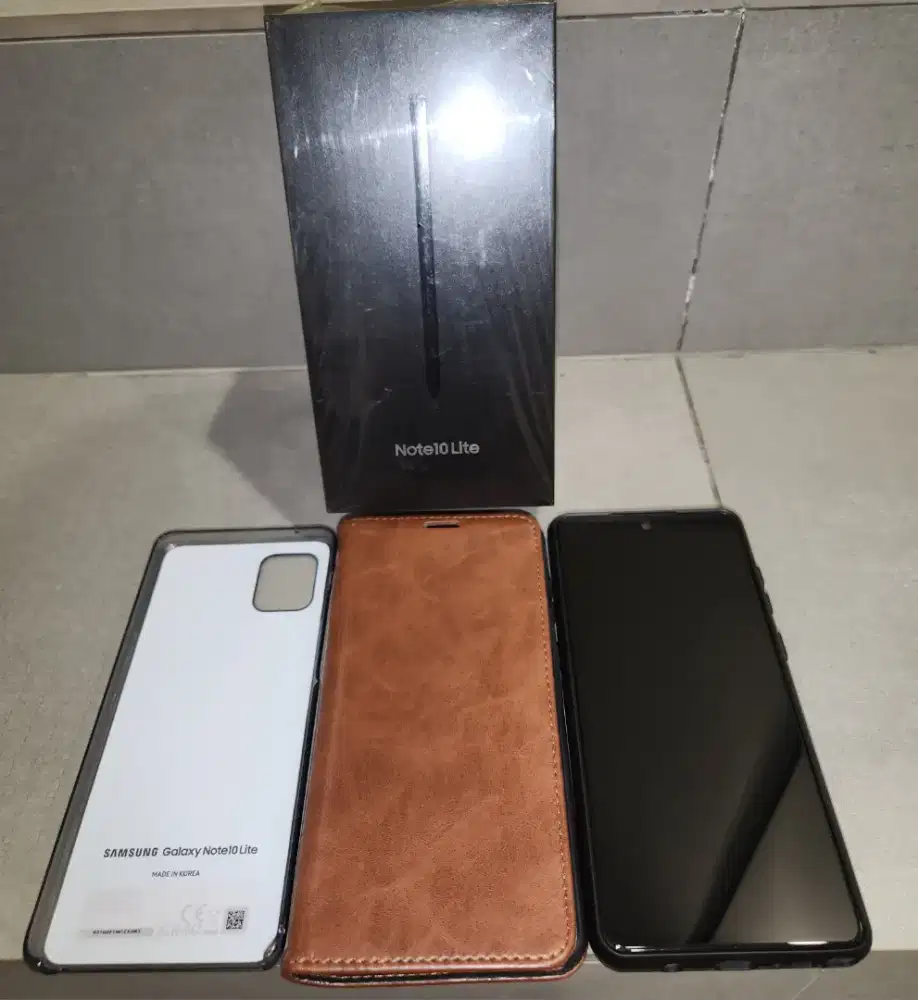 Samsung Galaxy Note 10 Lite 8/128 GB Aura Black Dual SIM Card