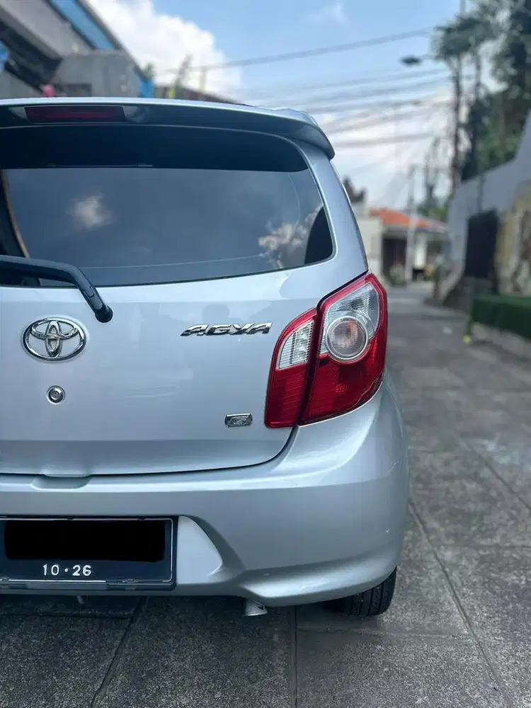 Toyota Agya G 2015 Manual Full Orisinil Full Set Low KM