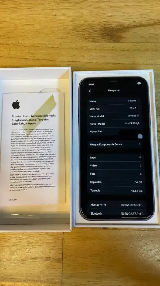 Iphone 11 purple ibox 64