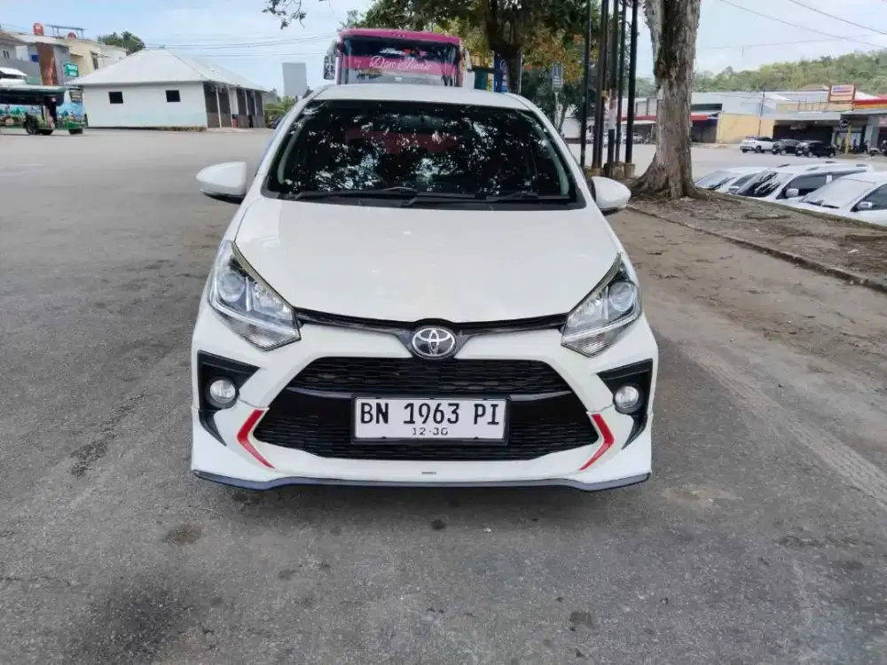Agya trd S 1.2cc manual 2020 putih