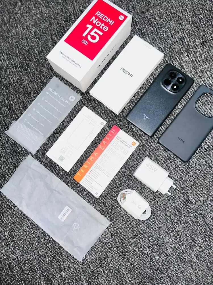 Redmi Note 15 5G 8/256 2 Bulan pakai