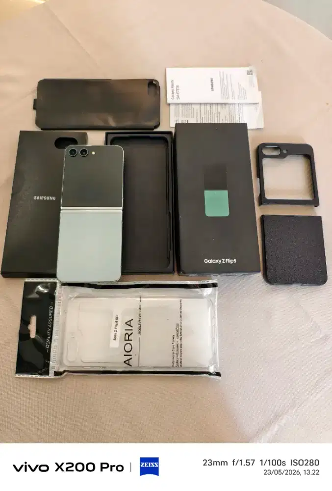 Samsung z flip 5 5G 8/256 GB fullset