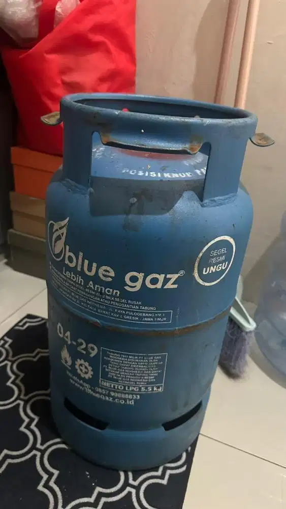BLUE GAS KOSONGAN