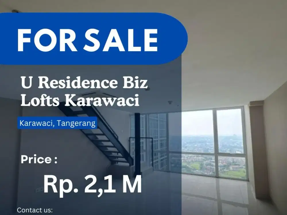 DIJUAL CEPAT BITZLOF KARAWACI TAGERANG SPESIAL UNIT