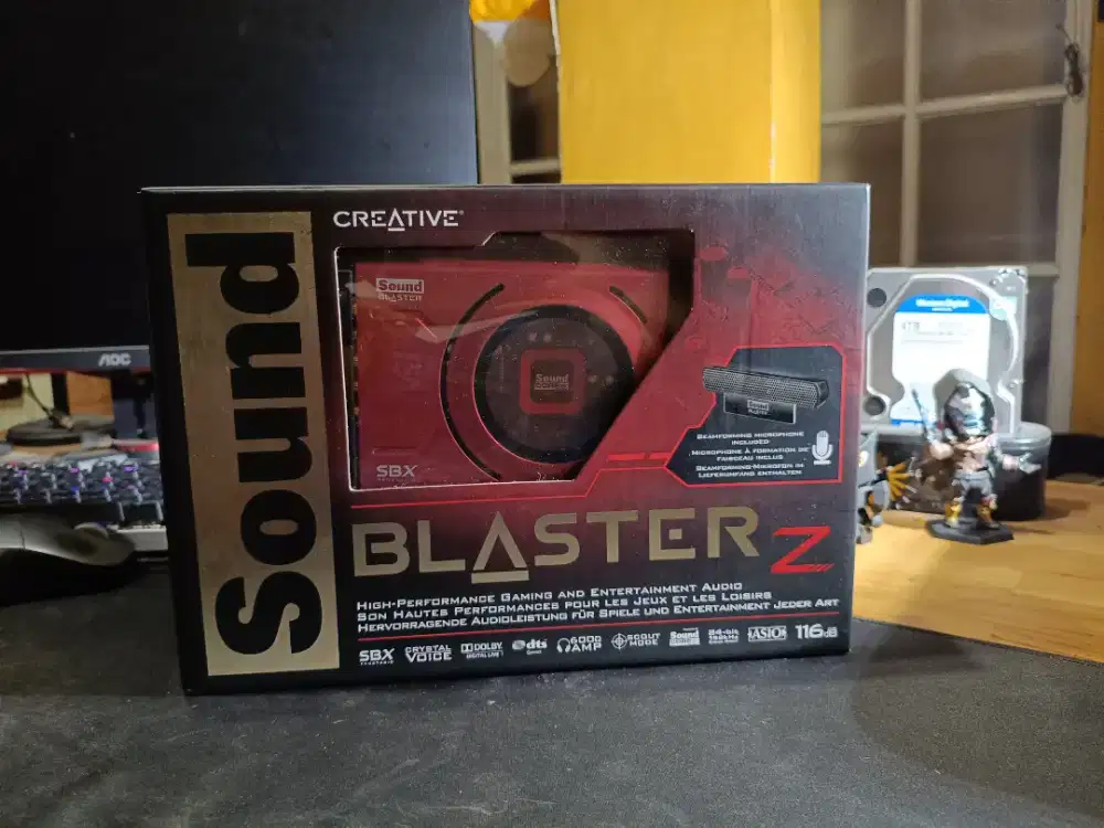 Sound Blaster Z creative SBX Pro studio Gaming Hi End