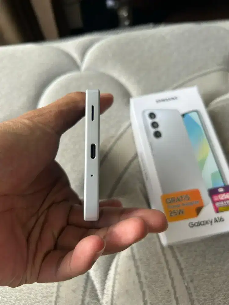 Samsung A16 8/128GB Grey - Mulus Lengkap