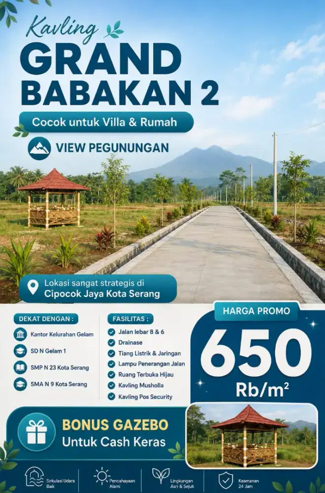 Tanah Kavling Grand Babakan - Gelam