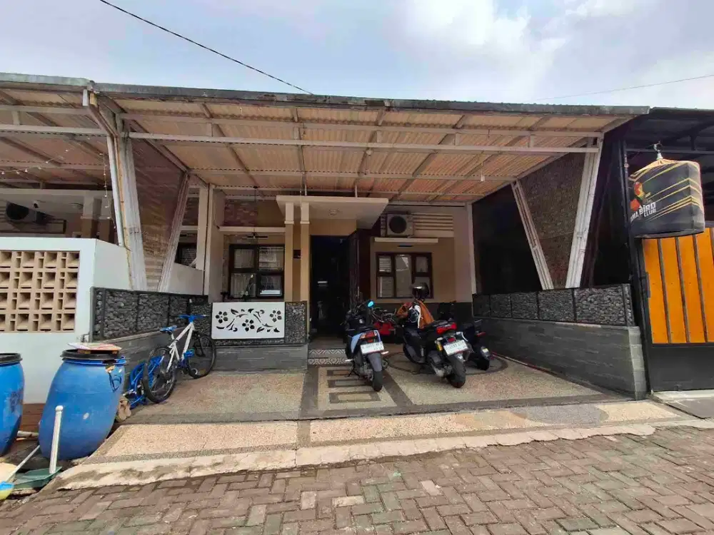 rumah semi furnish di haji gofur dekat permata cimahi