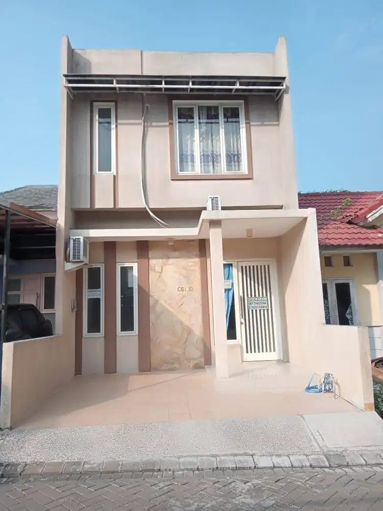 DIJUAL RUMAH DI BUKIT PALMA FULL FURNISHED 2 LT BANGUNAN BARU
