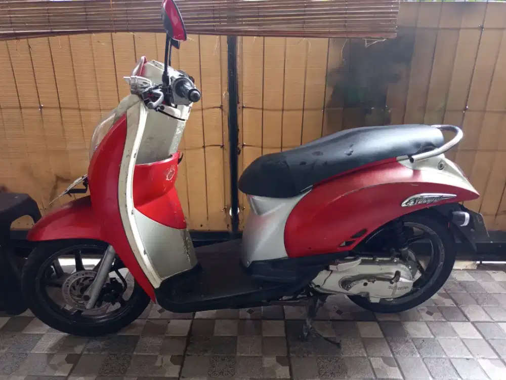 Honda Scoopy karbu stater tokcer mesin halus