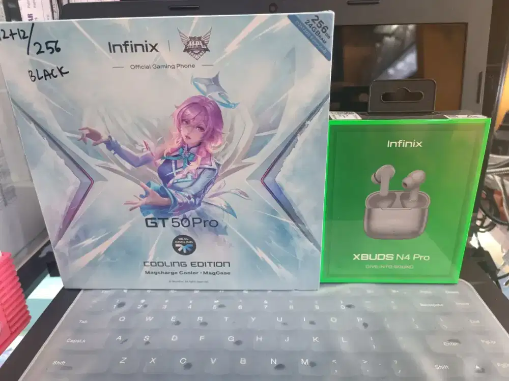 Promo Infinix GT 50 Pro 12/256 Free Xbuds N4  Pro