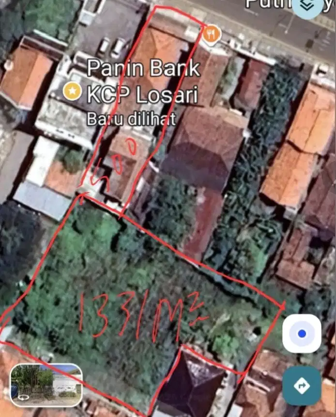 DISEWAKAN TANAH DAN BANGUNAN LUAS DAN STRATEGIS DI LOSARI JAWA BARAT!