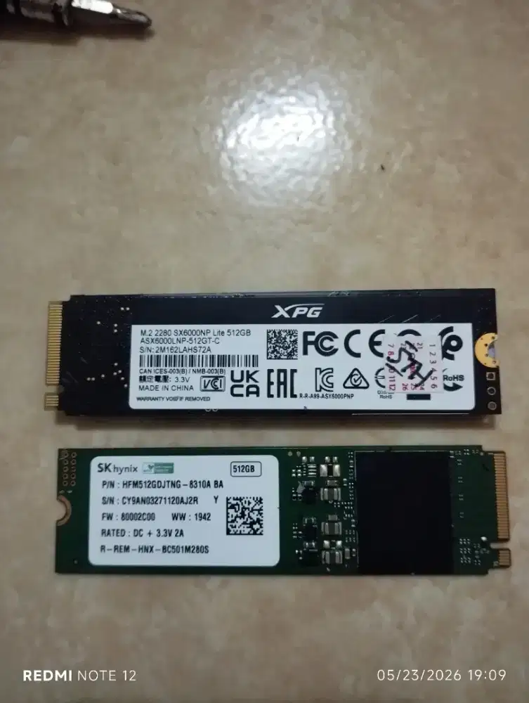 Ssd nvm2 512 gb